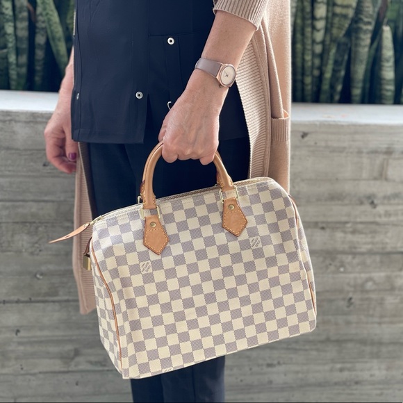Louis Vuitton Handbags - Louis Vuitton Azur Speedy 25